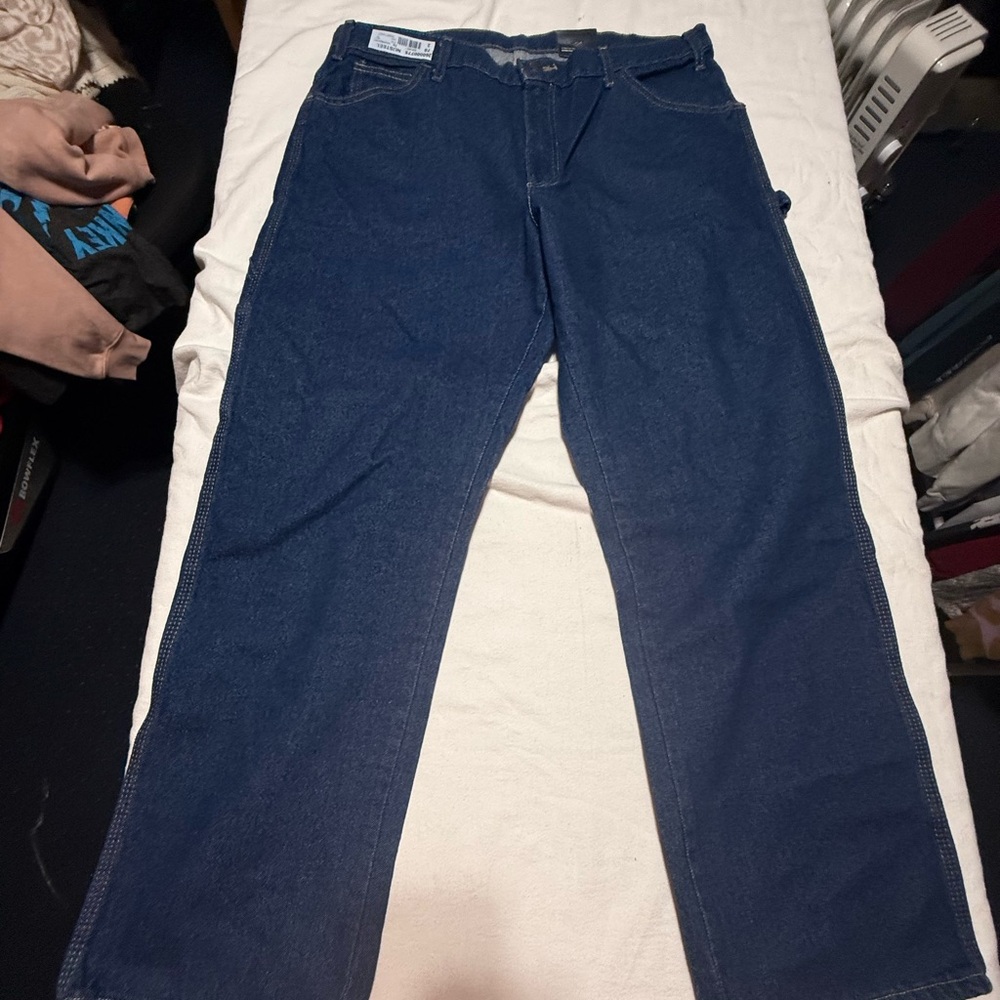 Dickies Men's‎ Dark Blue Relaxed Jeans 36 X 30